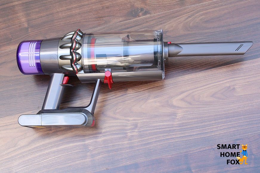 Der Dyson V11 von 2019 als Akkuhandsauger